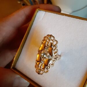 ELEGANT FILIGREE FASHION RING